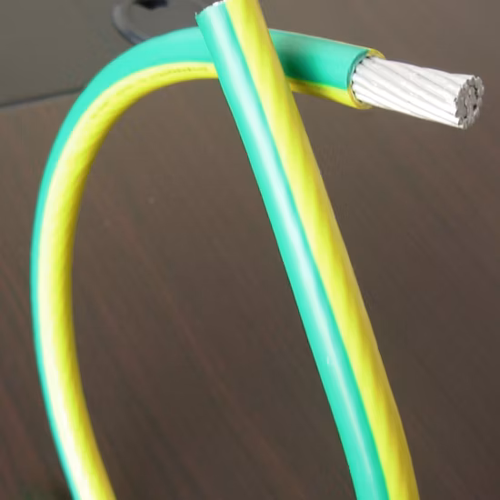 柔軟な固体より線銅アルミニウム PVC 絶縁フックアップ電線住宅配線用